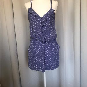 H&M Purple Hearts Summer Romper